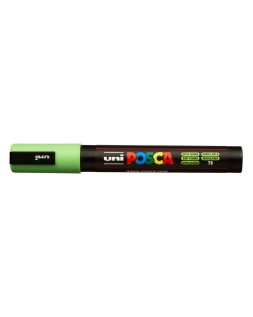 Rotulador uni posca 1,8 - 2,5mm pc-5m verde manzana