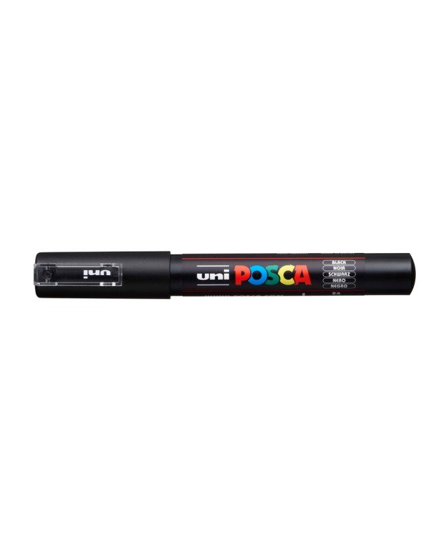 Rotulador uni posca 0,7 mm pc-1m negro
