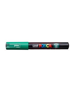Rotulador uni posca 0,7 mm pc-1m verde