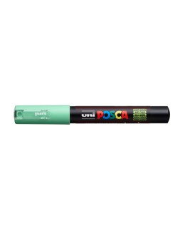 Rotulador uni posca 0,7 mm pc-1m verde claro