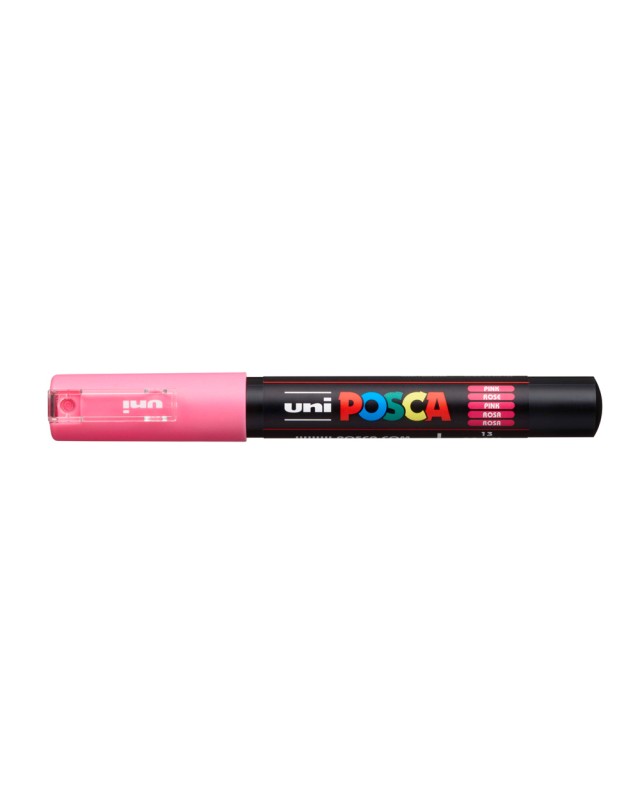 Rotulador uni posca 0,7 mm pc-1m rosa