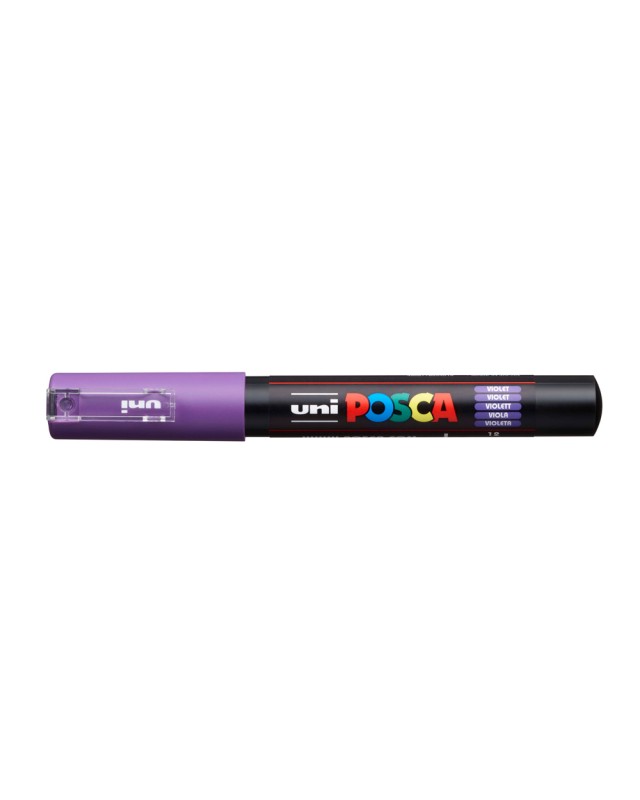 Rotulador uni posca 0,7 mm pc-1m violeta