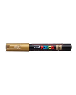 Rotulador uni posca 0,7 mm pc-1m oro