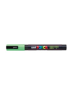 Rotulador uni posca 0,9 - 1,3 mm pc-3m verde claro