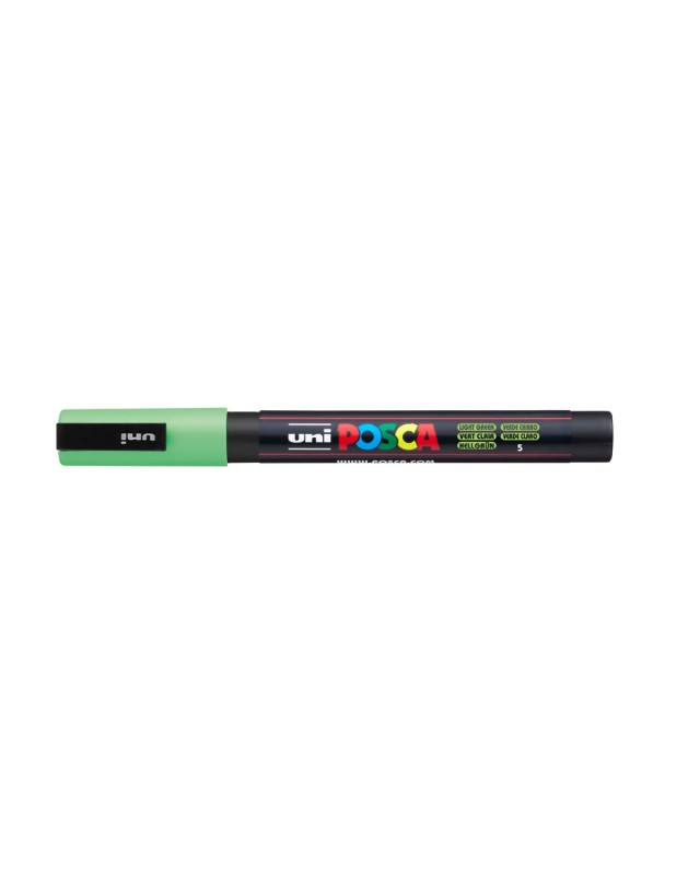 Rotulador uni posca 0,9 - 1,3 mm pc-3m verde claro