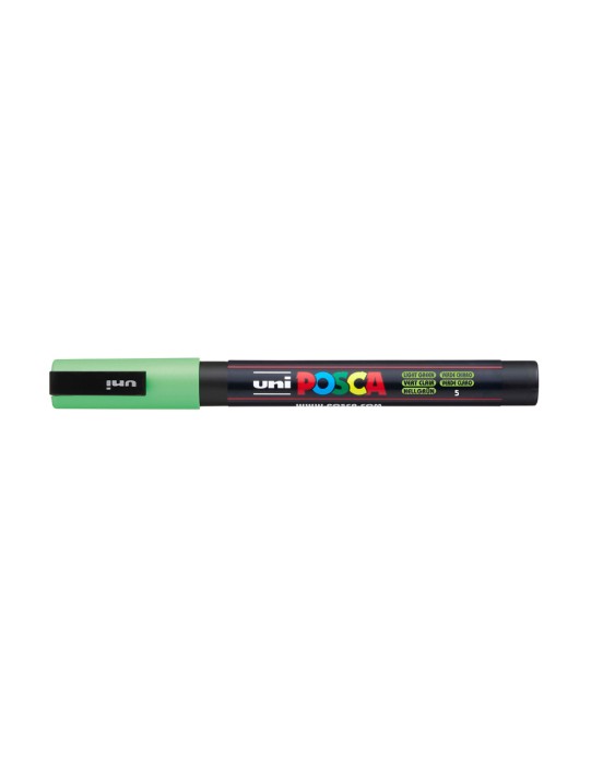 Rotulador uni posca 0,9 - 1,3 mm pc-3m verde claro
