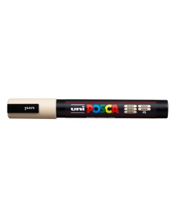 Rotulador uni posca 1,8 - 2,5 mm pc-5m beige