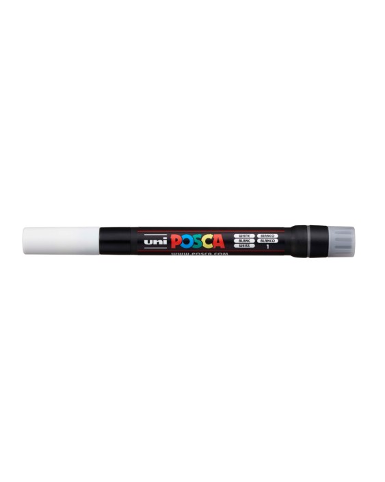 Rotulador uni posca pincel pcf-350 blanco