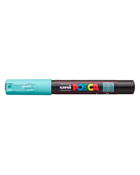 Rotulador uni posca pc-1m verde marino