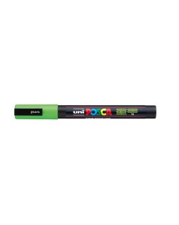 Rotulador uni posca pc-3m verde manzana