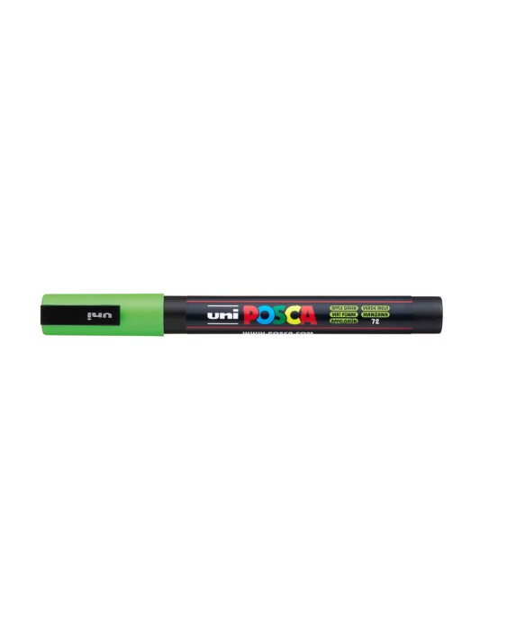 Rotulador uni posca pc-3m verde manzana