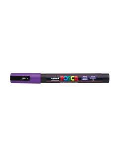 Rotulador uni posca pc-3m violeta