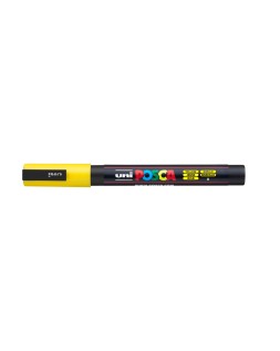 Rotulador uni posca pc-3m amarillo
