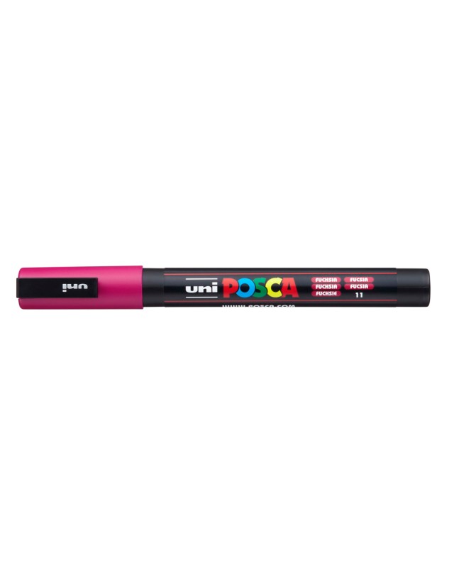 Rotulador uni posca pc-3m fucsia