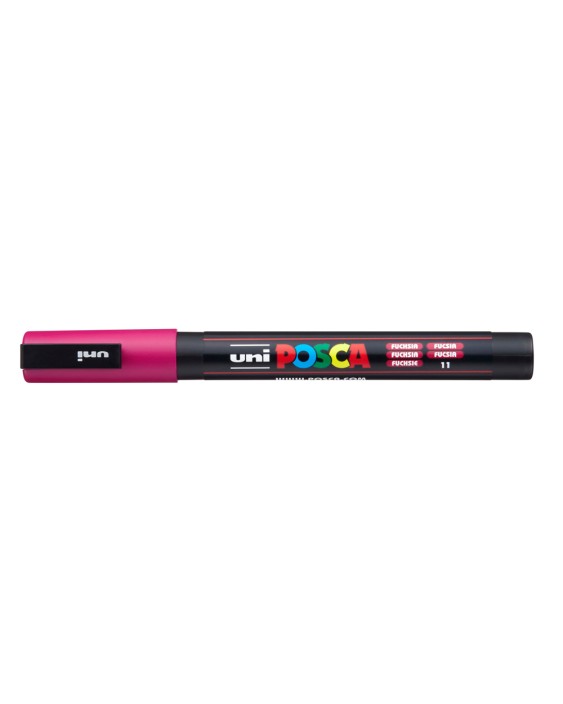 Rotulador uni posca pc-3m fucsia