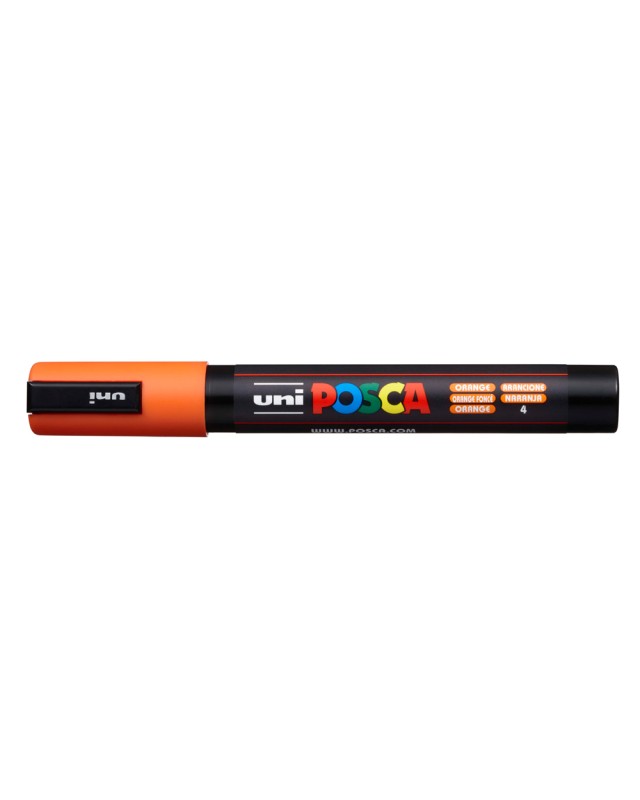 Rotulador uni posca pc-5m naranja