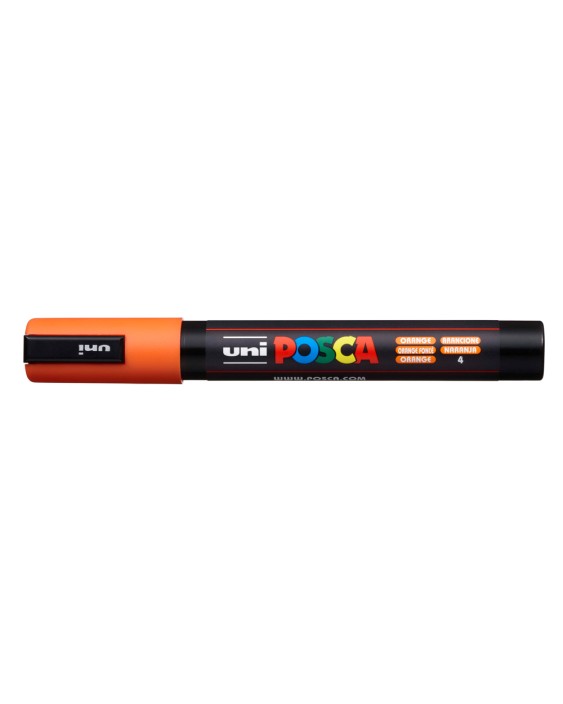 Rotulador uni posca pc-5m naranja