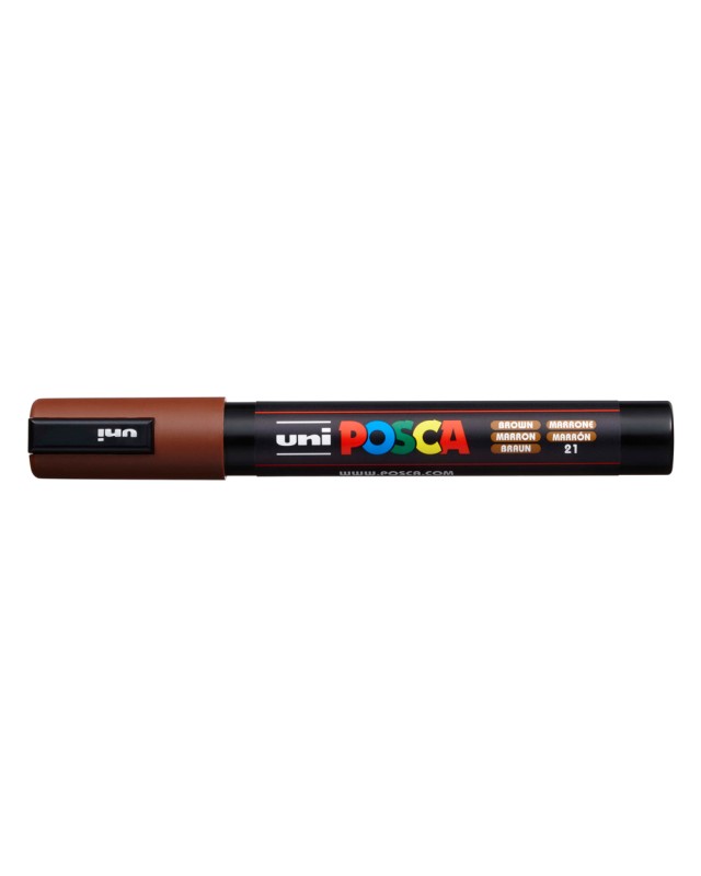 Rotulador uni posca pc-5m marron