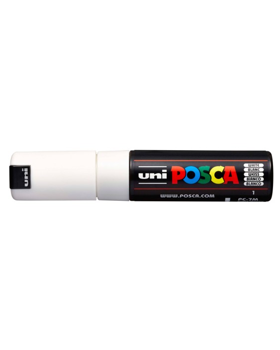 Rotulador uni posca pc-7m blanco