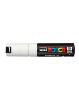 Rotulador uni posca pc-8k blanco