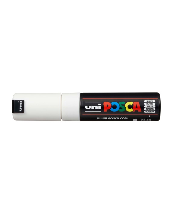Rotulador uni posca pc-8k blanco