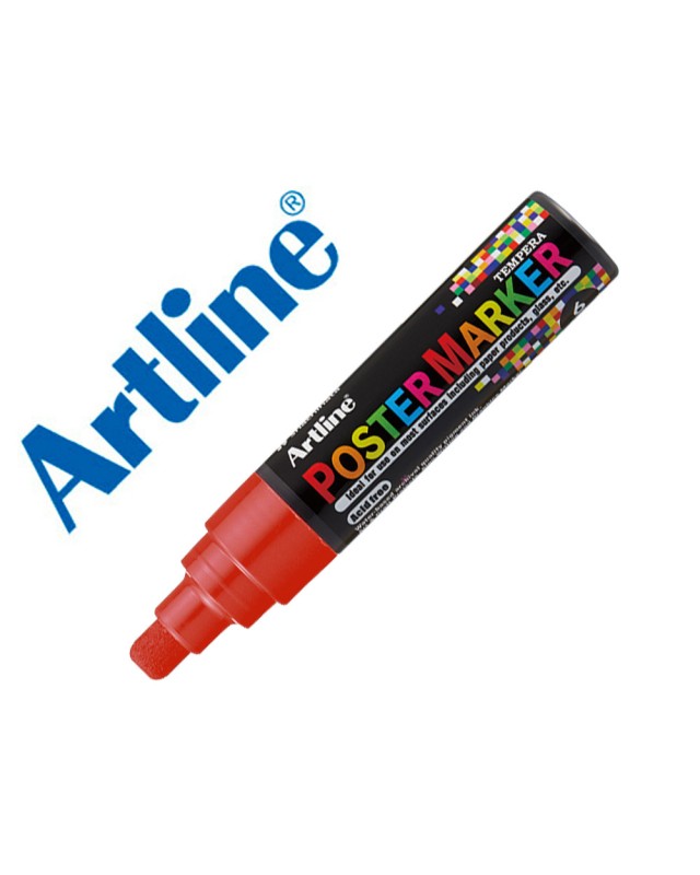 Rotulador artline poster marker epp-6 punta redonda 6 mm color marron