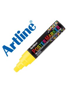 Rotulador artline poster marker epp-6 punta redonda 6 mm color amarillo