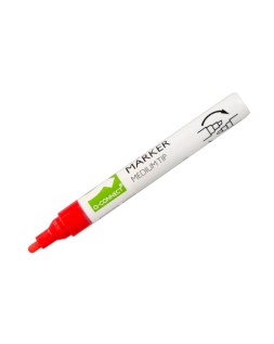 Rotulador q-connect tiza liquida punta redonda trazo 3 mm caja de 8 unidades colores surtidos