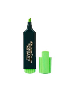 Rotulador faber castell fluorescente textliner 48 verde