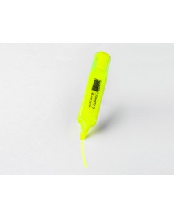 Rotulador q-connect fluorescente amarillo punta biselada