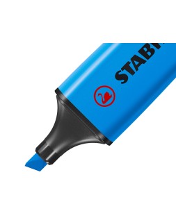 Rotulador stabilo boss fluorescente 70 azul