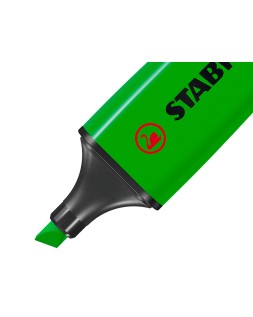 Rotulador stabilo boss fluorescente 70 verde