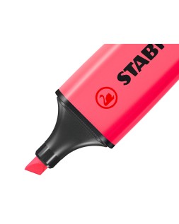 Rotulador stabilo boss fluorescente 70 rosa