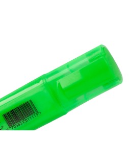 Rotulador q-connect fluorescente verde punta biselada