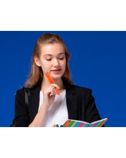 Rotulador q-connect fluorescente naranja punta biselada