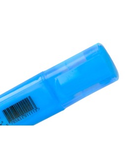 Rotulador q-connect fluorescente azul punta biselada