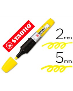 Rotulador stabilo boss luminator amarillo tinta luquida