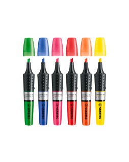 Rotulador stabilo boss luminator naranja tinta liquida