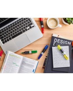 Rotulador stabilo boss luminator naranja tinta liquida
