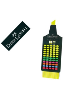 Rotulador faber castell fluorescente textliner 48 expositor 60 unidades colores surtidos