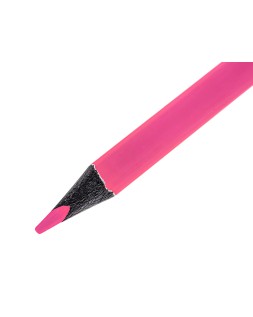 Lapices fluorescente liderpapel jumbo neon rosa