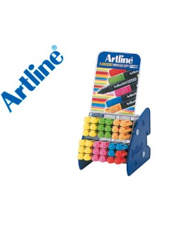 Rotuladores artline fluorescente ek-660 expositor de 36 unidades colores surtidos