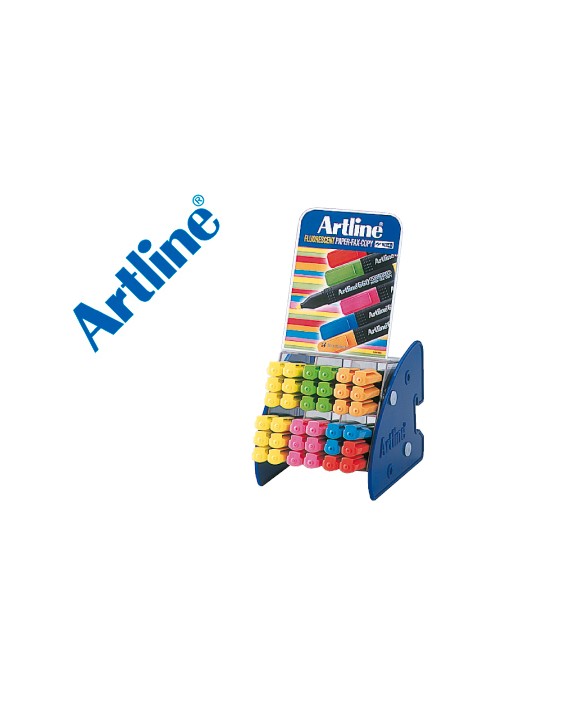 Rotuladores artline fluorescente ek-660 expositor de 36 unidades colores surtidos