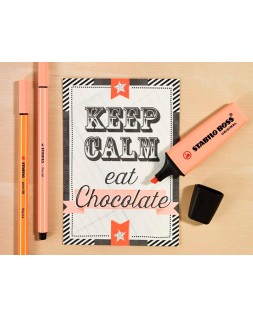 Rotulador stabilo boss pastel fluorescente 70 melocoton sedoso