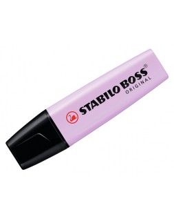 Rotulador stabilo boss pastel fluorescente 70 brisa violeta