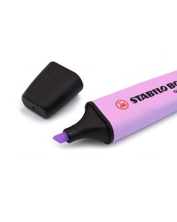 Rotulador stabilo boss pastel fluorescente 70 brisa violeta