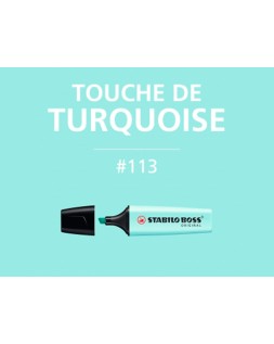 Rotulador stabilo boss pastel fluorescente 70 toque de turquesa