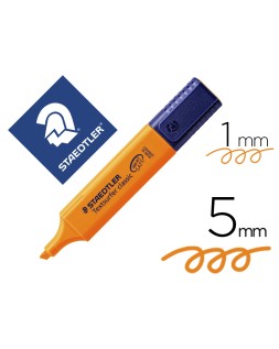 Rotulador staedtler textsurfer classic 364 fluorescente naranja