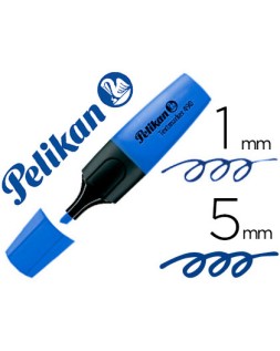 Rotulador pelikan fluorescente textmarker 490 azul