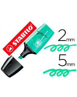 Rotulador stabilo boss mini pastel love pizca de menta